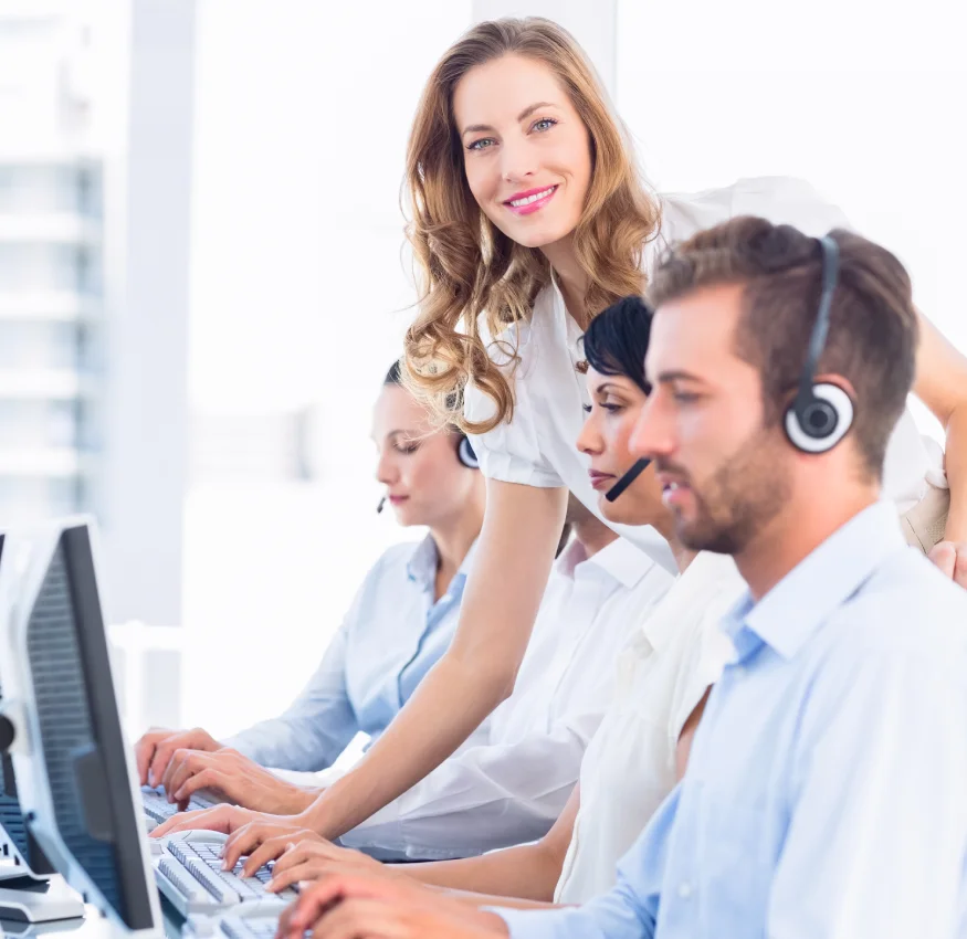 Empowered Teams <span>Give your support team powerful tools to collaborate, share workload, and make data-driven decisions. Analytics reveal training opportunities and optimize resource allocation.</span>