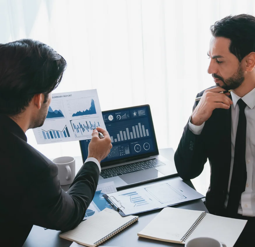 Intelligence <span>AI-powered Financial Assistant drafts explanations, highlights variances, and answers questions in natural language—providing instant insights from your budget data.</span>